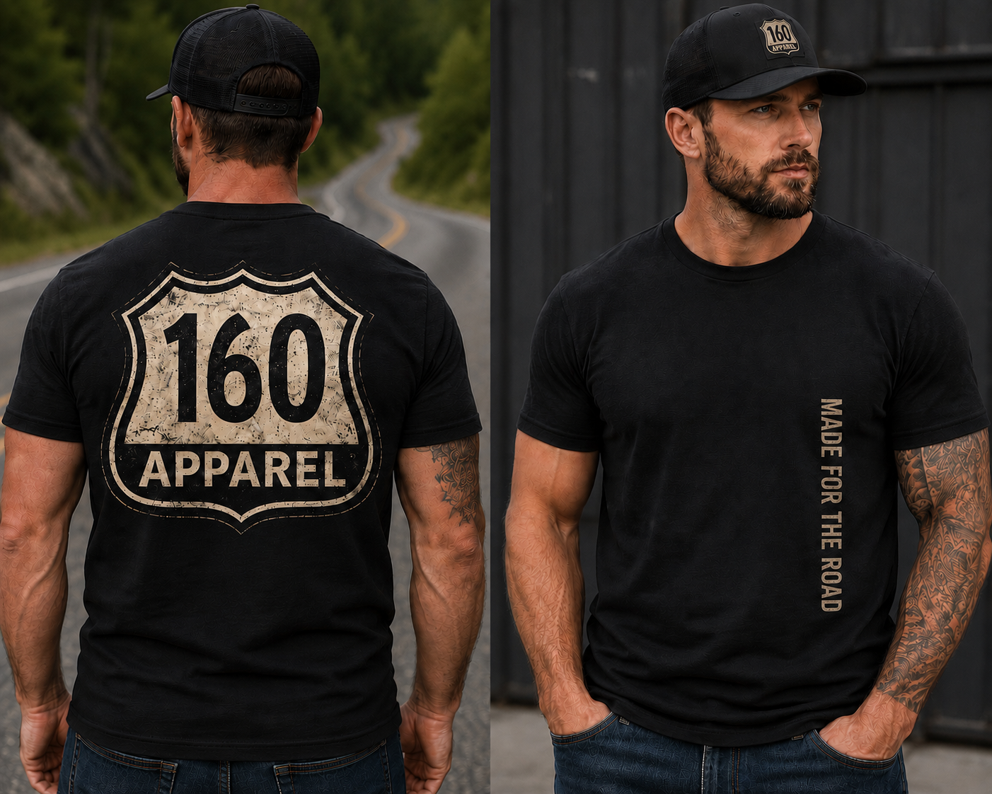 160 Apparel Road Shield tee