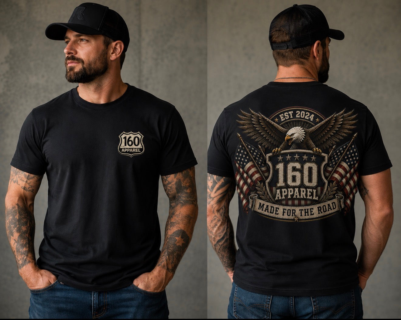 160 Apparel Eagle Tee
